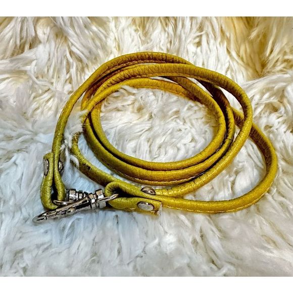 Gianni Chiarini Yellow Mustard Leather mini bag - Picture 11 of 13